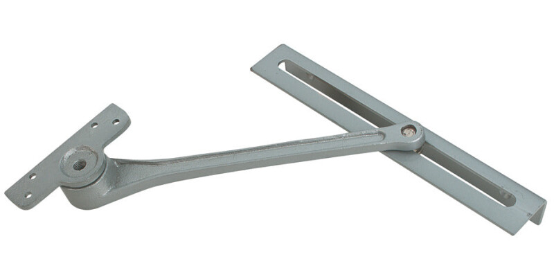 Friction Stay, Surface, Overhead, to Prevent Door Opening Beyond 90�, Steel