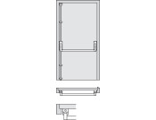 Startec Sgl Panic Bolt Silver PC