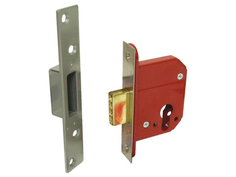 Mortice Deadlock 76mm Case St/ZA SSS