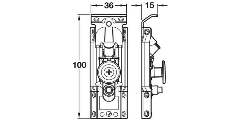 Libra H1 Cabinet Hanger Conc UH SZP