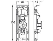 Libra H1 Cabinet Hanger Conc UH SZP