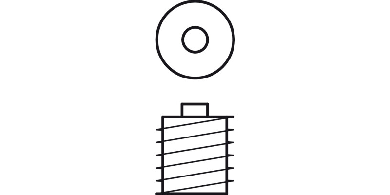 Startec Piercing Grub Screw D6mm SS
