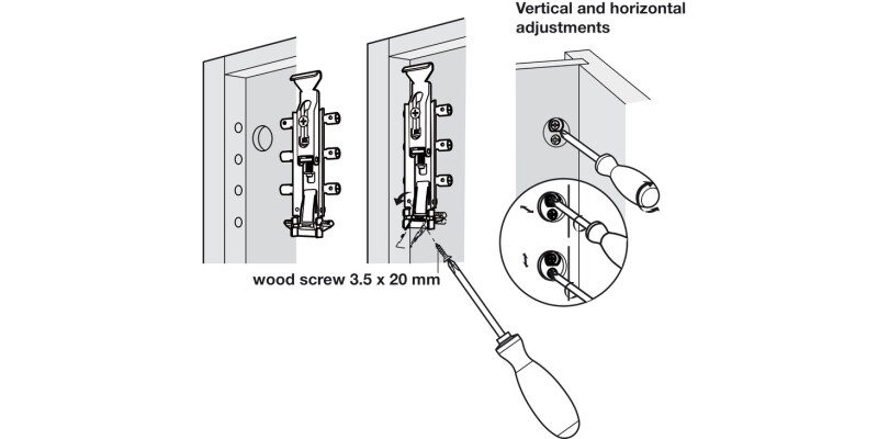 Spider Cabinet Hanger Conc Dowel SZP