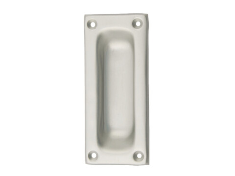 Flush Pull Hdl 90x40x13mm Alu SAA