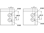 Traser-6 Cab Hanger Dowel Fix LH SZP