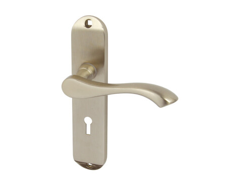 Lever Handles, on Backplates for Lever Latch, Zinc Alloy, Welford