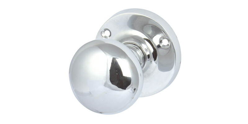 Mortice Mush Knob Set D50/61mm ZA PC