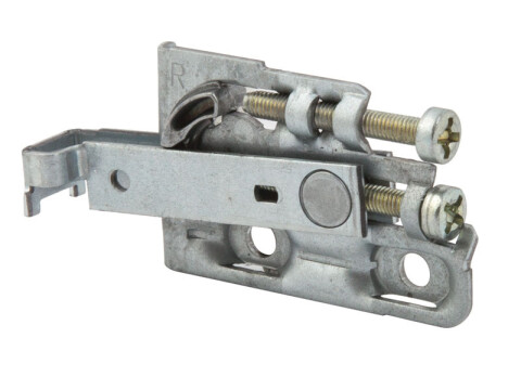 Cabinet Hanger, Screw Fixing, Zinc Plated Steel, Scarpi-4