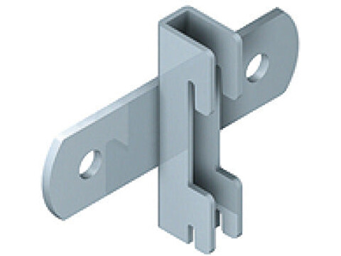 Wall Spacer 100mm St Slv Col