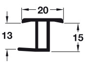 Plinth Conn Linear For PVC Plinth 150mm