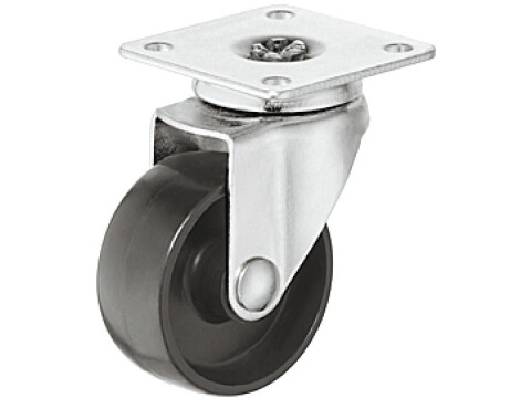D40mm Castor Swivel wo Brake PL Galv