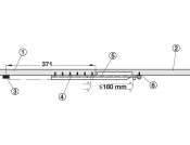 TKB Drop Leaf Table Fitting 20kg