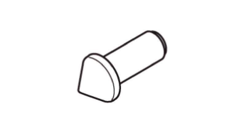 Hebgo Fixed Bracket 470mm 500kg/Pr Grey