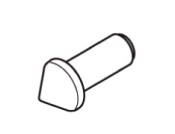 Hebgo Fixed Bracket 470mm 500kg/Pr Grey