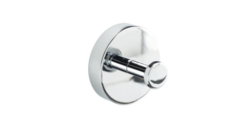 Robe Hook, Height 53 mm x Width 53 mm x Depth 37 mm, Romsey