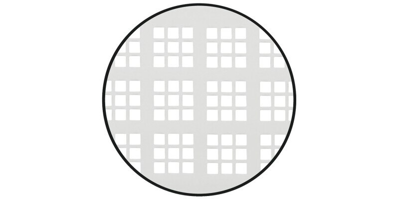 Vent Grille PF Sqr 500x100mm AA Slv F1