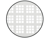 Vent Grille PF Sqr 500x100mm AA Slv F1