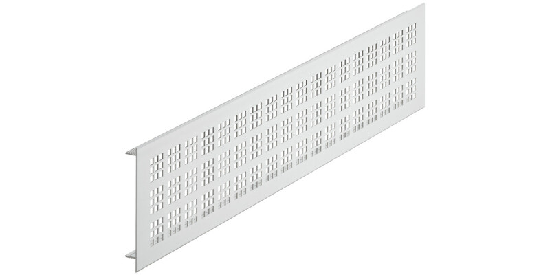 Vent Grille PF Sqr 500x100mm AA Slv F1