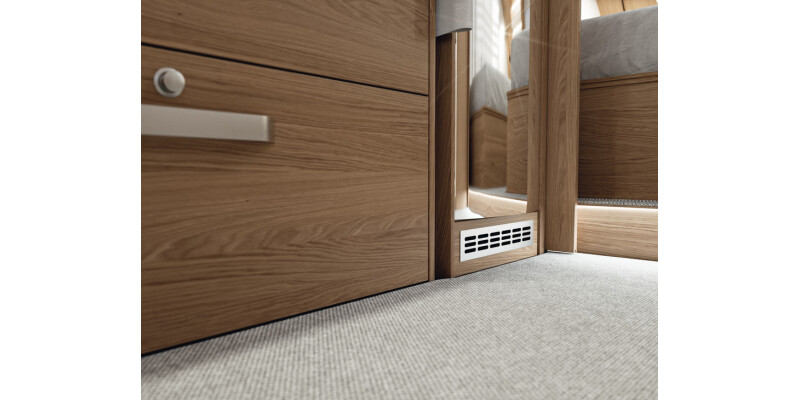 Vent Grille RM 400x60mm Alu D.Bronze F5