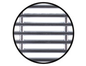 Vent Grille RM 220x57mm Pl Chrome