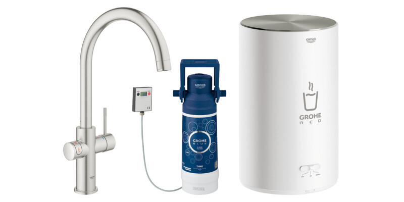 Grohe Red 2.0 Duo C-Tap+Med Boiler BSS