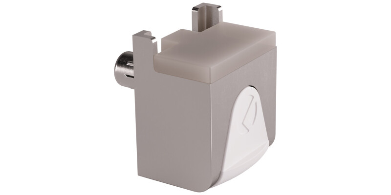 Kubic Gls Shelf Support 4-8mm w Rubber