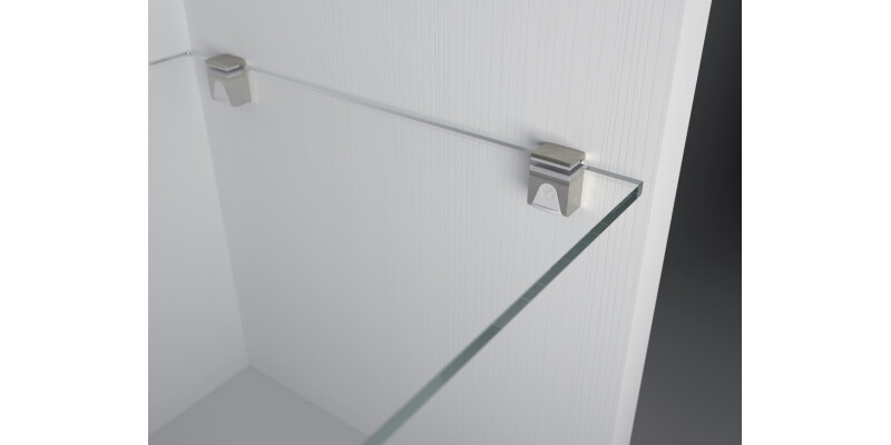 Kubic Gls Shelf Support 4-8mm w Rubber