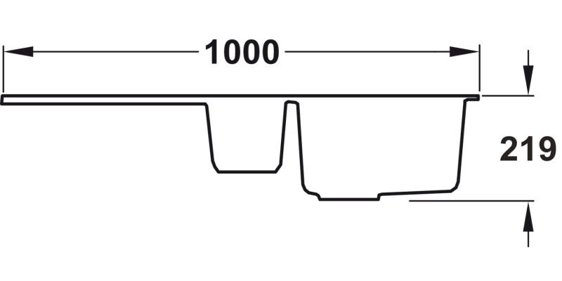 RM AND1052AS/ Andesite Ign 1.5B Sink Ash