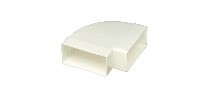Sys6a Horizontal 90D Bend Connector Wht