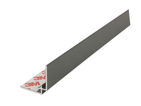 AluSplash Int Corner 610mm Alu Ant