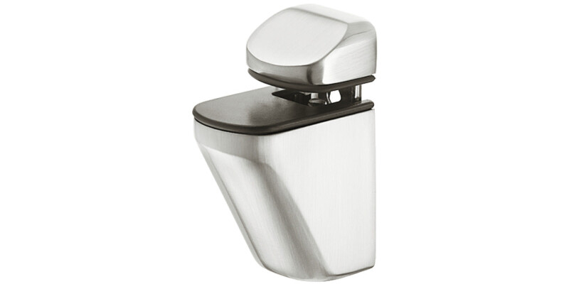 Shelf Support, Clamp Design, Screw Fixing, for 4-25 mm Shelf Thickness