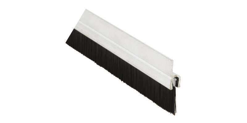 Brush Strip, Length 914 mm, Aluminium or PVC