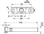 Con Shelf Support 24mm Eccentric Sleeve