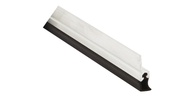 Door Seal Set, Aluminium Profile with Black Rubber Seal, SDS