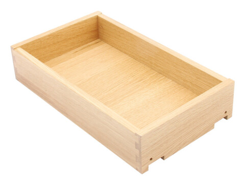 Solid Oak Drawer, Height 90-185 mm, Fully Assembled, for In-Frame Applications