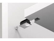 Con Shelf Support D5mm Plug Pl Gry 7035