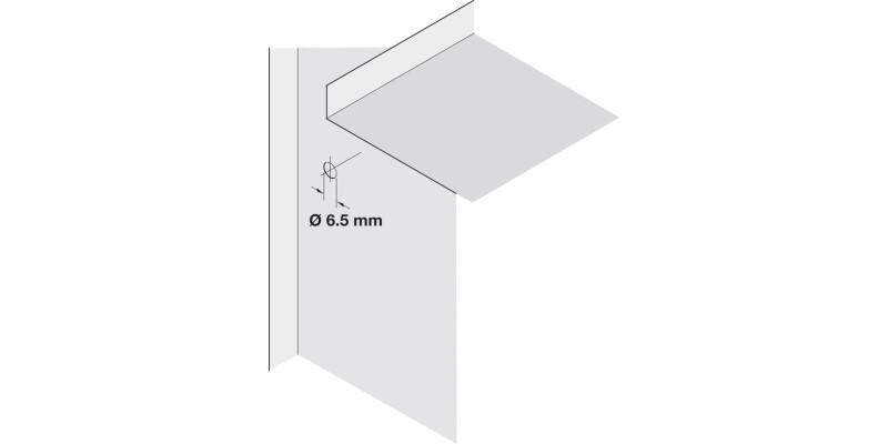Socket D6.5mm Plug-In St NP