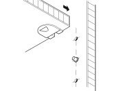 Shelf Support D5mm Plug St Brz