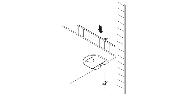 Shelf Support D5mm Plug St Brz