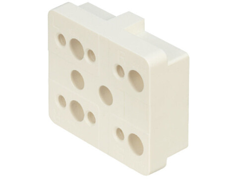MX Spacer Block Plastic Wht