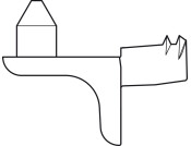 Shelf Support D5mm Plug 125kg ZA NP