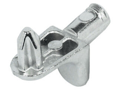 Shelf Support D5mm Plug 125kg ZA NP