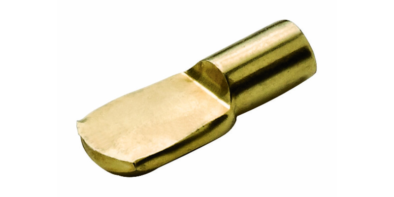 Shelf Support D5mm Spoon Plug St BP