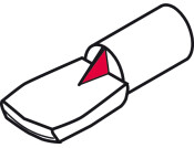 Shelf Support D5mm Plug St BP