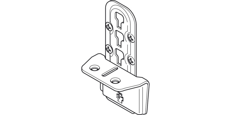 Bed Fitting SF Adjustable St Blue Galv