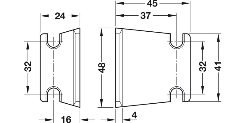 Real Panel Bracket Varianta 32 ZA NP