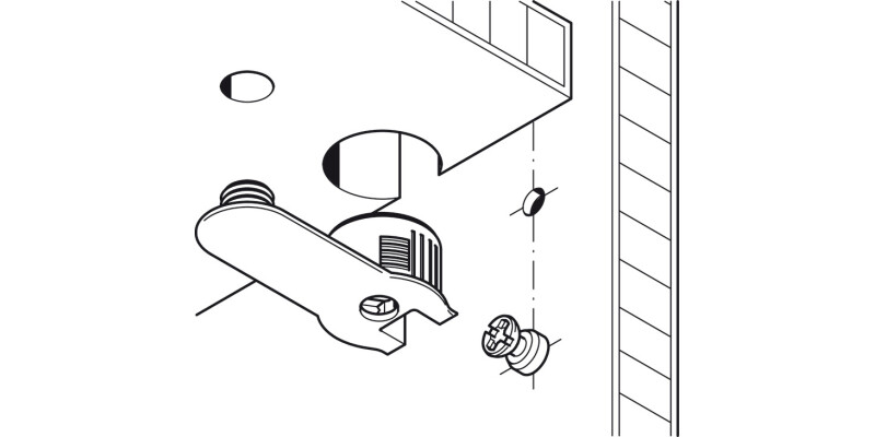 Rafix 20 Housing wo Ridge 16mm Pl White