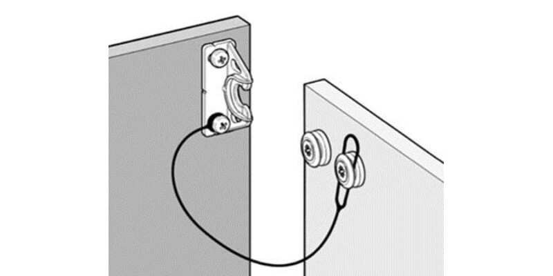 Button-fix Safety Cord for Type 2