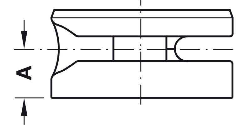 Maxifix Housing SW6 19/35mm ZA Bright