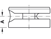 Maxifix Housing SW6 19/35mm ZA Bright